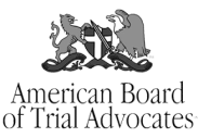 American Board of Trial Advocates badge