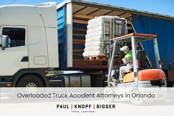 Overloaded Truck Accident lawyer